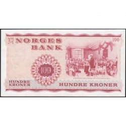Norvège - Pick 38g - 100 kroner - Série C - 1976 - Etat : SPL