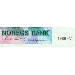 Norvège - Pick 42e - 50 kroner - Sans série - 1989 - Etat : SPL+