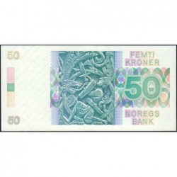 Norvège - Pick 42e - 50 kroner - Sans série - 1993 - Etat : SUP+