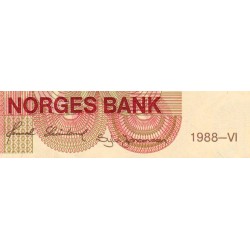 Norvège - Pick 43d - 100 kroner - Sans série - 1988 - Etat : SUP