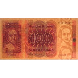 Norvège - Pick 43d - 100 kroner - Sans série - 1988 - Etat : SUP