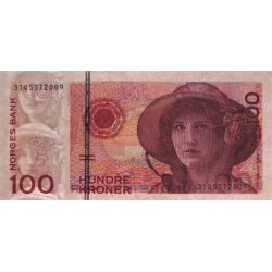 Norvège - Pick 47a - 100 kroner - Sans série - 1998 - Etat : pr.NEUF