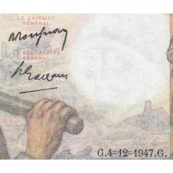 F 08-19 - 04/12/1947 - 10 francs - Mineur - Série Y.157 - Etat : SUP