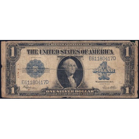 Etats Unis - Pick 342_1 - 1 dollar - Série E D - 1923 - Etat : B
