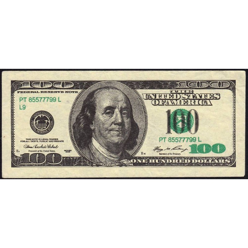 Etats Unis - Vietnam - 100 dollars - 2006 - Billet funéraire - Etat : TTB