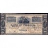 Etats Unis - Virginie - Portsmouth - 10 dollars - Lettre D - 03/07/1838 - Etat : TB+