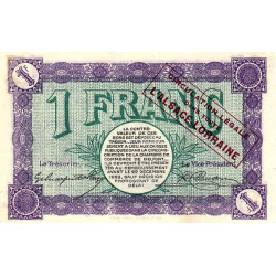 Belfort - Pirot 23-54 - 1 franc - Série 50 - 21/12/1918 - Etat : SUP+