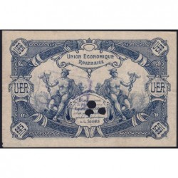 42 - Roanne - Union Economique Roannaise - 100 francs - Type B - (1922-1925) - Annulé - Etat : TTB+