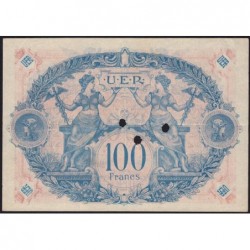42 - Roanne - Union Economique Roannaise - 100 francs - Type C - (1925-1930) - Annulé - Etat : SUP