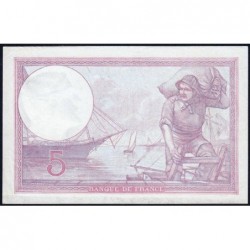 F 03-12 - 08/03/1928 - 5 francs - Violet - Série F.32691 - Etat : SUP-