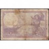 F 03-17 - 22/06/1933 - 5 francs - Violet - Série P.56342 - Etat : B