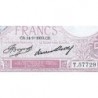 F 03-17 - 14/09/1933 - 5 francs - Violet - Série T.57729 - Etat : SUP+