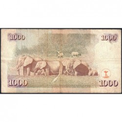 Kenya - Pick 34b - 1'000 shillings - Série AD - 01/07/1995 - Etat : TB+