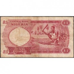 Nigéria - Pick 8 - 1 pound - Série B/23 - 1967 - Etat : TB+