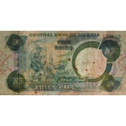 Nigéria - Pick 20a - 5 naira - Série C/30 - 1979 - Etat : TB-