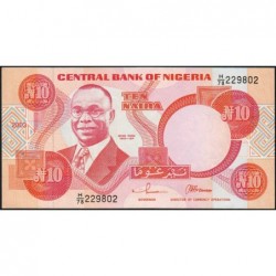 Nigéria - Pick 25g_1 - 10 naira - Série H/78 - 2003 - Etat : NEUF