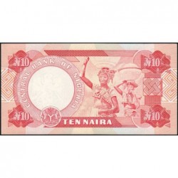 Nigéria - Pick 25g_1 - 10 naira - Série H/78 - 2003 - Etat : NEUF