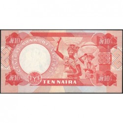 Nigéria - Pick 25g_2 - 10 naira - Série O/33 - 2004 - Etat : NEUF