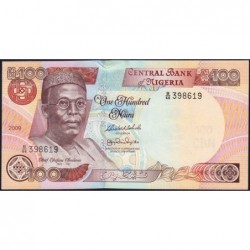 Nigéria - Pick 28i_1 - 100 naira - Série B/66 - 2009 - Etat : pr.NEUF