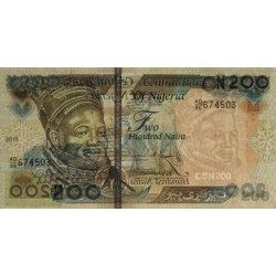 Nigéria - Pick 29j - 200 naira - Série AD/96 - 2011 - Etat : NEUF