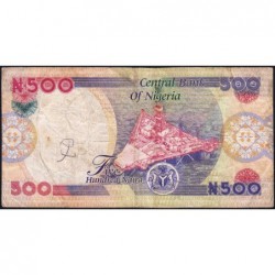 Nigéria - Pick 30b - 500 naira - Série G/56 - 2004 - Etat : B+