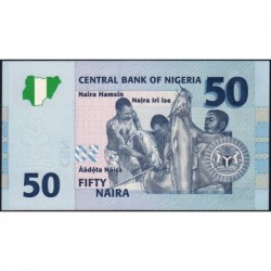 Nigéria - Pick 35a - 50 naira - Série AT - 2006 - Etat : NEUF