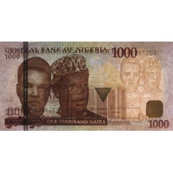 Nigéria - Pick 36g - 1'000 naira - Série E/2 - 2011 - Etat : NEUF
