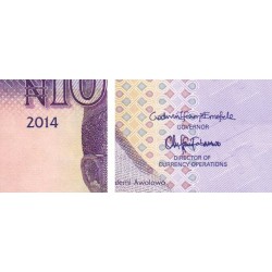 Nigéria - Pick 41a - 100 naira - Série AE - 2014 - Commémoratif - Etat : NEUF