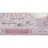 F 04-02 - 20/07/1939 - 5 francs - Violet modifié - Série C.58725 - Etat : TB+