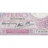 F 04-06 - 17/08/1939 - 5 francs - Violet modifié - Série T.61219 - Etat : TTB
