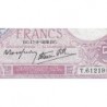 F 04-06 - 17/08/1939 - 5 francs - Violet modifié - Série T.61219 - Etat : TTB-