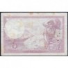 F 04-07 - 24/08/1939 - 5 francs - Violet modifié - Série B.61906 - Etat : TB-