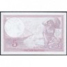 F 04-08 - 14/09/1939 - 5 francs - Violet modifié - Série W.62482  (remplacement) - Etat : SUP+