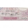 F 04-10 - 28/09/1939 - 5 francs - Violet modifié - Série D.63416 - Etat : TB