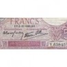 F 04-14 - 02/11/1939 - 5 francs - Violet modifié - Série Y.65845 - Etat : TB+