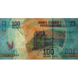 Madagascar - Pick 97a - 100 ariary - Série F - 2017 - Etat : NEUF