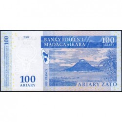 Madagascar - Pick 86a - 100 ariary - 500 francs - Série A B - 2004 - Etat : NEUF