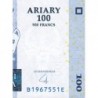Madagascar - Pick 86b - 100 ariary - 500 francs - Série B E - 2004 (2007) - Etat : NEUF
