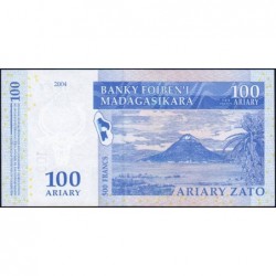 Madagascar - Pick 86c - 100 ariary - 500 francs - Série C F - 2004 (2016) - Etat : NEUF