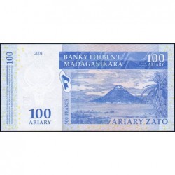 Madagascar - Pick 86c - 100 ariary / 500 francs - Série C F - 2004 (2016) - Etat : NEUF