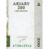 Madagascar - Pick 87a - 200 ariary / 1'000 francs - Série A E - 2004 - Etat : NEUF