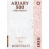 Madagascar - Pick 88c - 500 ariary - 2'500 francs - Série B C - 2004 (2016) - Etat : NEUF