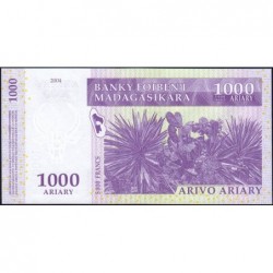 Madagascar - Pick 89a - 1'000 ariary / 5'000 francs - Série A A - 2004 - Etat : NEUF