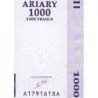 Madagascar - Pick 89a - 1'000 ariary - 5'000 francs - Série A A - 2004 - Etat : NEUF