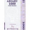 Madagascar - Pick 89c - 1'000 ariary / 5'000 francs - Série B Q - 2004 (2016) - Etat : NEUF