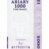 Madagascar - Pick 89c - 1'000 ariary - 5'000 francs - Série B Q - 2004 (2016) - Etat : NEUF