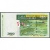 Madagascar - Pick 90b - 2'000 ariary - Série A V - 2008 - Etat : NEUF