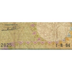 Congo (Kinshasa) - Pick 8a_3 - 1'000 francs - Série T - 01/08/1964 - Etat : B+