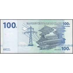 Rép. Démocr. du Congo - Pick 98b - 100 francs - Série MD S - 30/06/2013 - Etat : NEUF