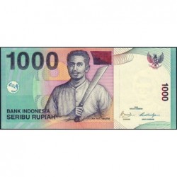 Indonésie - Pick 141a - 1'000 rupiah - Série UMZ - 2000/2000 - Etat : NEUF